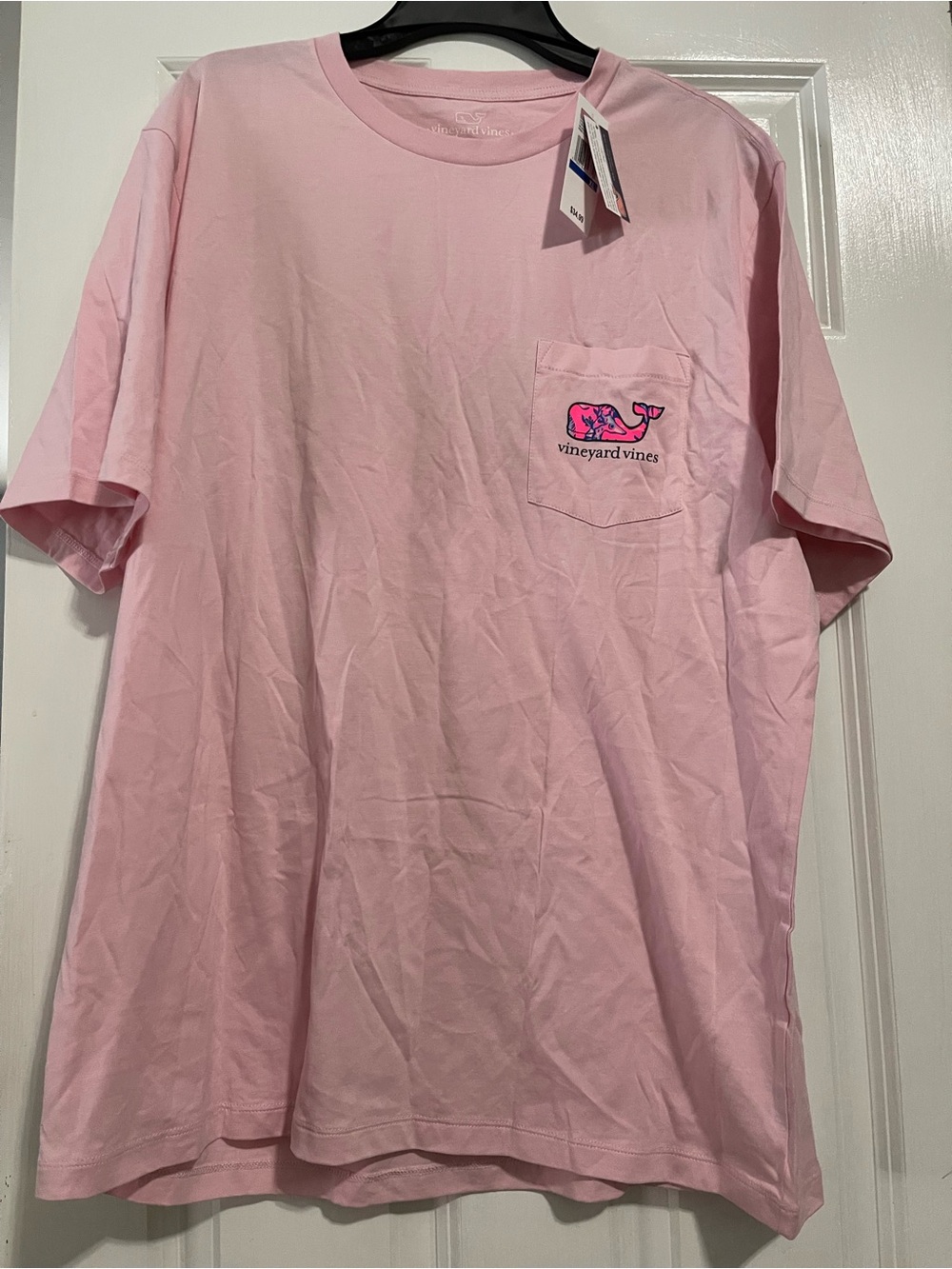 Vineyard Vines Pink Cloud Short Sleeve Tee with Tag